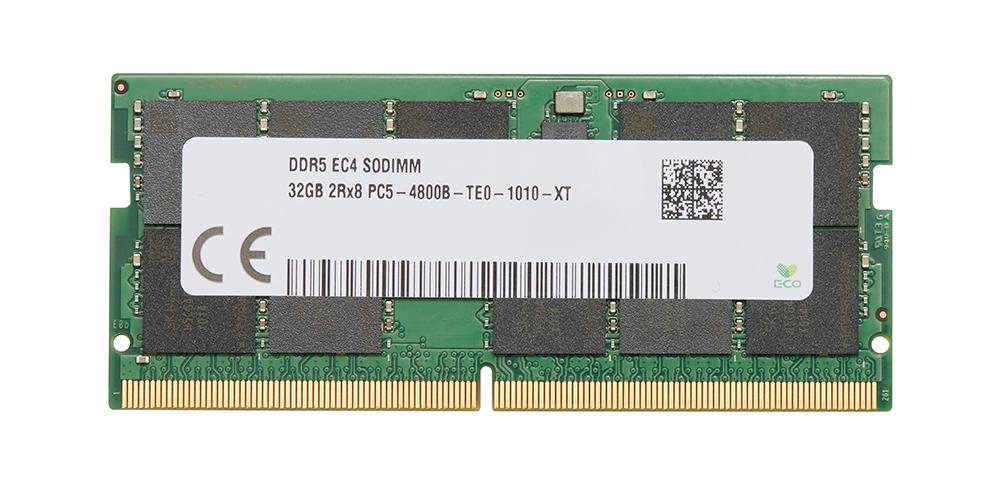 4M9Y8AA HP 32GB PC5-38400 DDR5-4800MHz ECC Unbuffered CL40 262-Pin SoDIMM 1.1V Dual Rank Memory Module