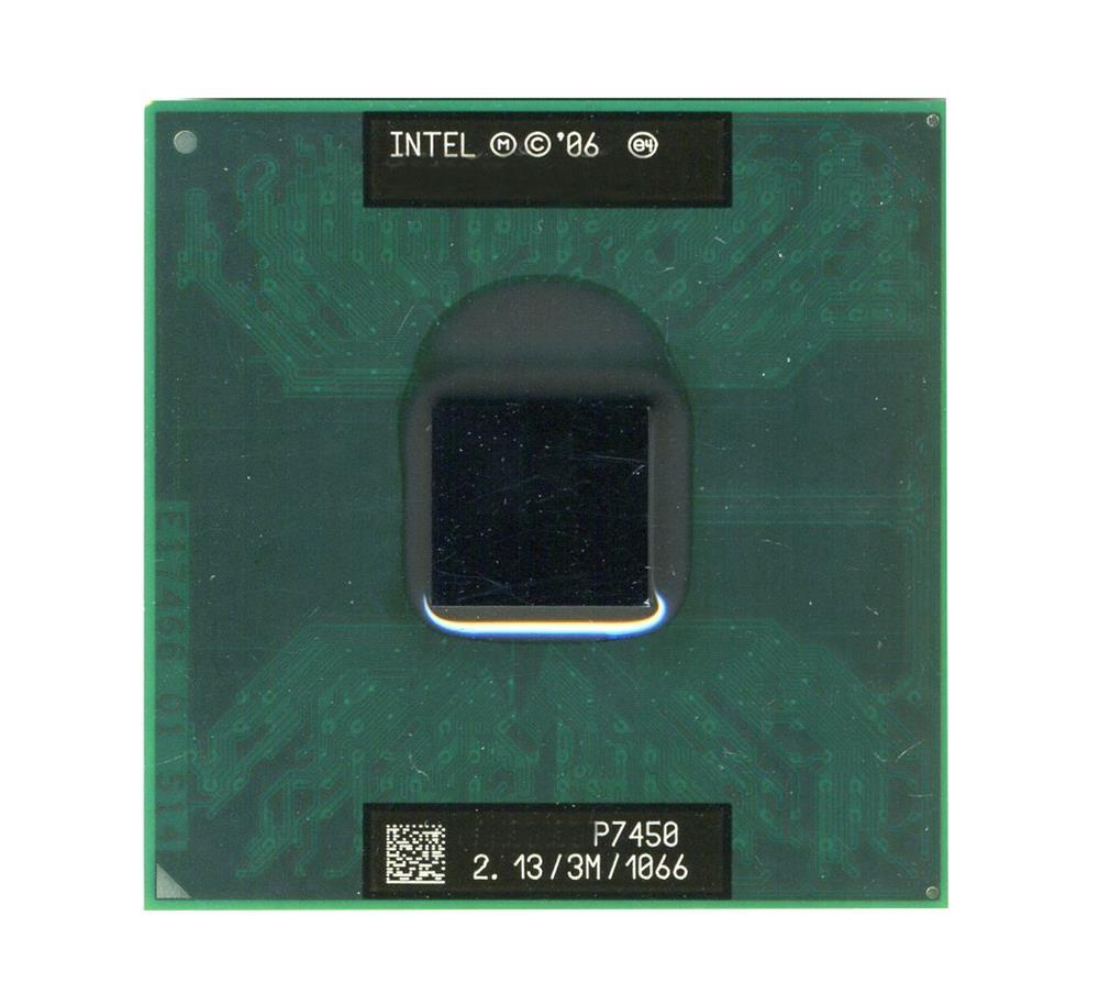 500593-001 HP 2.13GHz 1066MHz FSB 3MB L2 Cache Intel Core 2 Duo P7450 Mobile Processor Upgrade