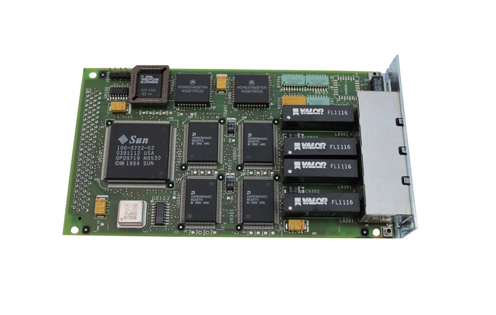 501-2062 Sun 4-Ports 10Base-T SBus Quad Ethernet Controller Network Adapter for SS1000