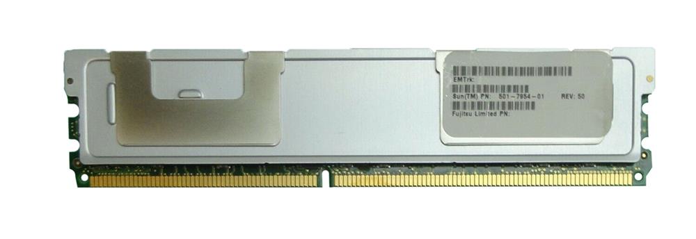 501-7954 Sun 4GB PC2-5300 DDR2-667MHz ECC Fully Buffered CL5 240-Pin DIMM Dual Rank Memory for Sun SPARC Enterprise T5120/T5220/T5440 Series Server
