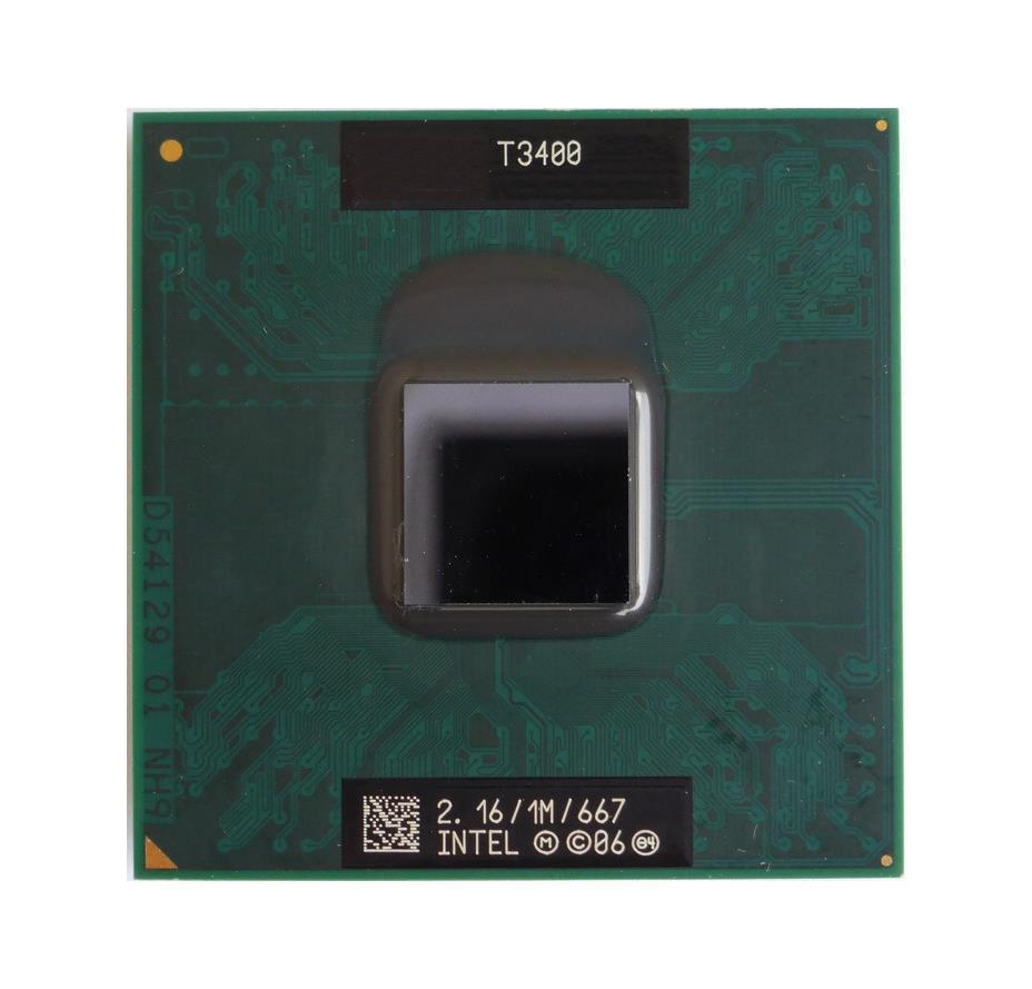 501893-001 HP 2.16GHz 667MHz FSB 1MB L2 Cache Intel Pentium T3400 Dual Core Mobile Processor Upgrade