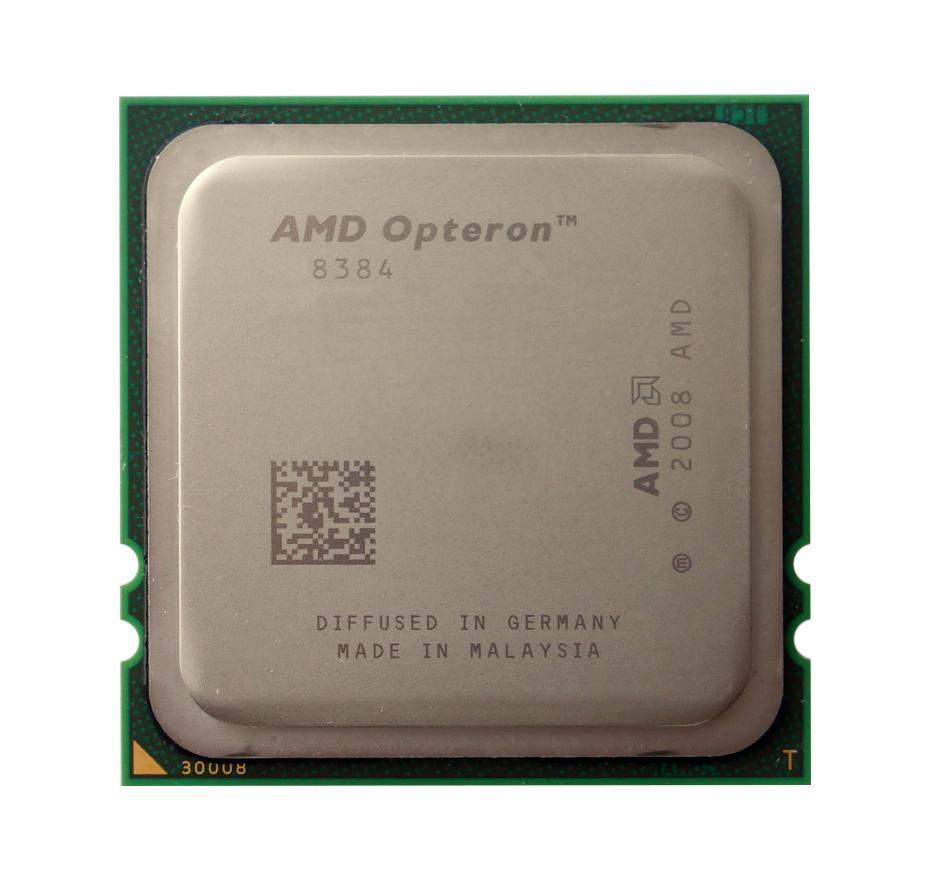 509498-001 AMD Opteron Quad Core 8384 2.70GHz 1000Mhz FSB 6MB L3 Cache Socket F Processor