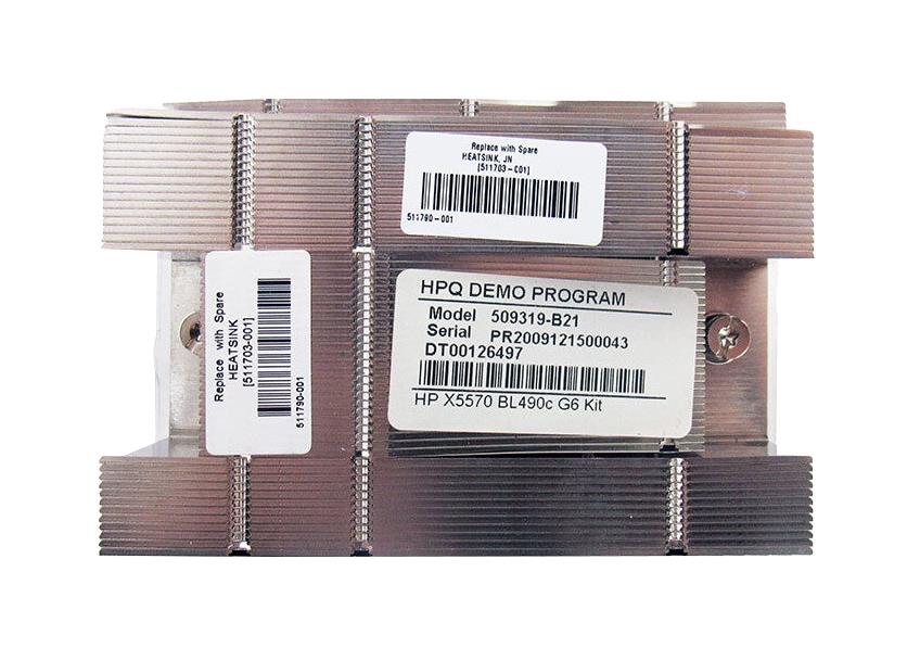 511703-001 Compaq Xeon Processor Heatsink Assembly for ProLiant BL490c G6 Server