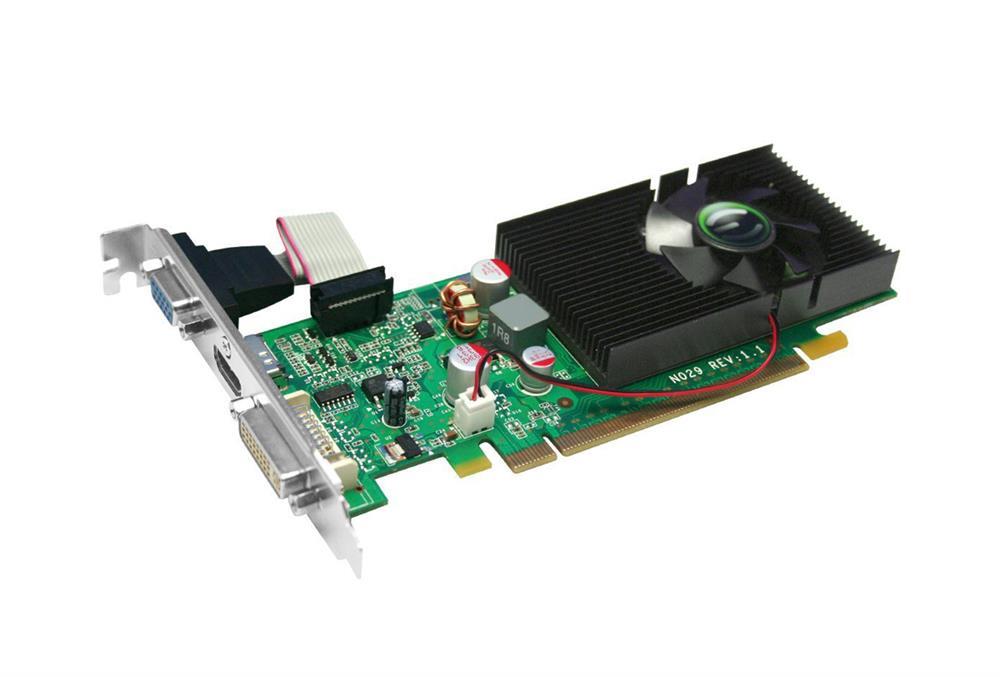 512-P3-1212-LR EVGA Nvidia GeForce 210 512MB DDR2 64-bit HDCP Ready PCI-Express 2.0 x16 Video Graphics Card