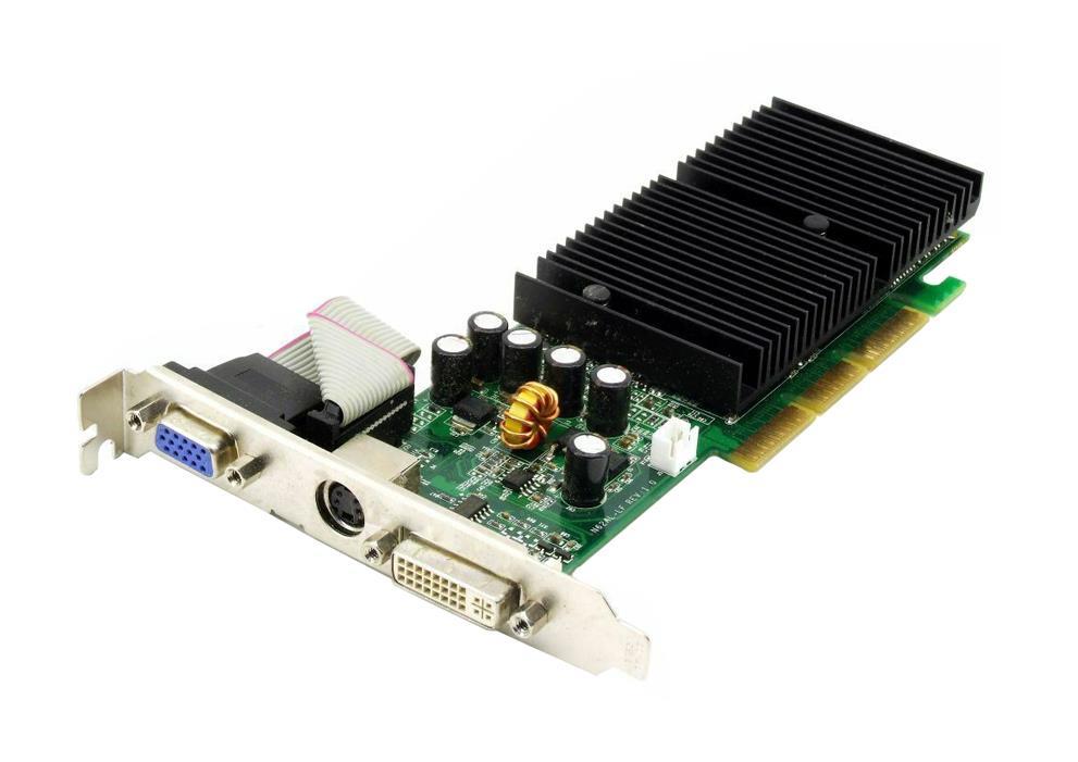512A8N406LR EVGA GeForce 6200 Video Graphics Card 512MB DDR2 Agp 8x 1x DVI 1x Vga 1x S-video Directx 9.0 Single-slot Low Profile