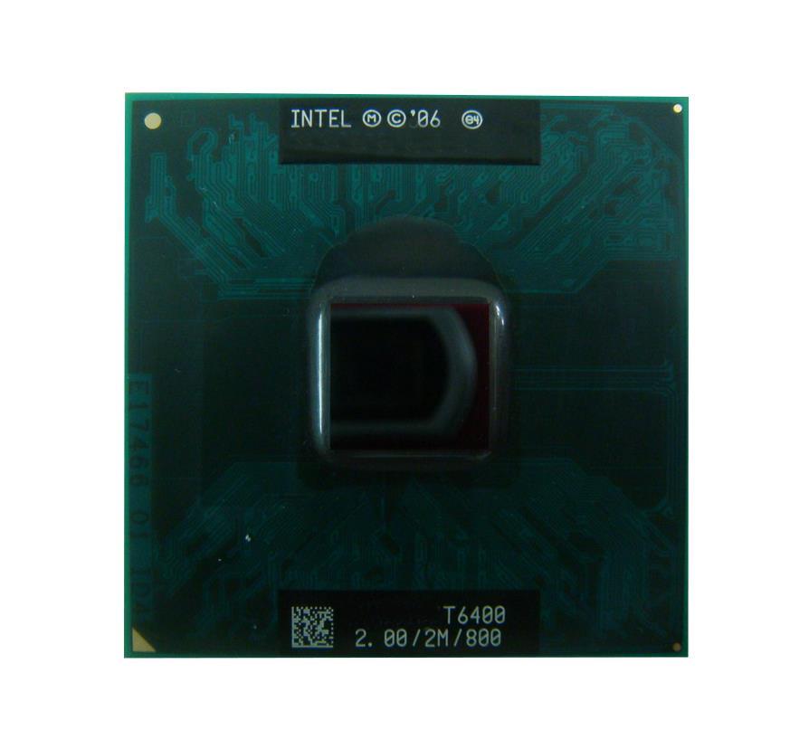 513592-001 HP 2.0GHz 800MHz FSB 2MB L2 Cache Socket PGA478 Intel Mobile Core 2 Duo T6400 Processor Upgrade for Pavilion DV6 Series Notebooks
