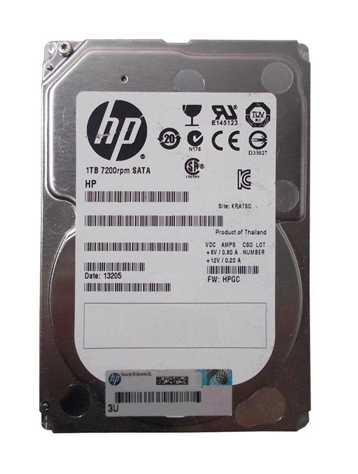 514828-003 HP 1TB 7200RPM SATA 3Gbps 2.5-inch Internal Hard Drive