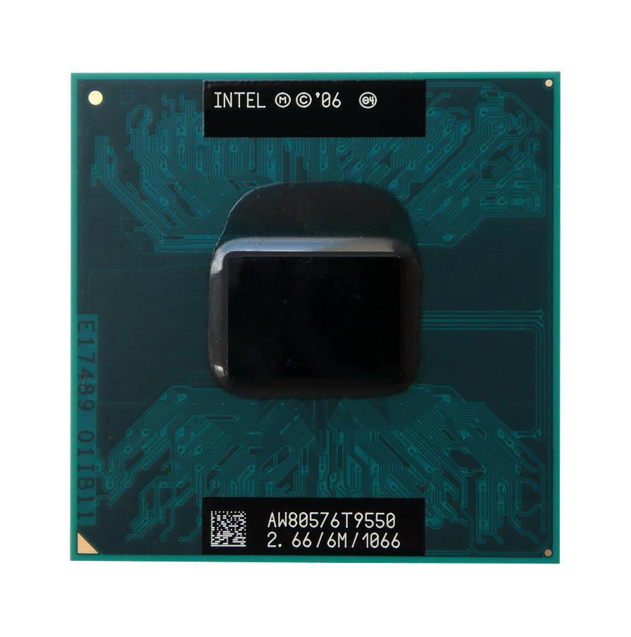 515871-001 HP 2.66GHz 1066MHz FSB 6MB L2 Cache Socket PGA478 Intel Mobile Core 2 Duo T9550 Processor Upgrade