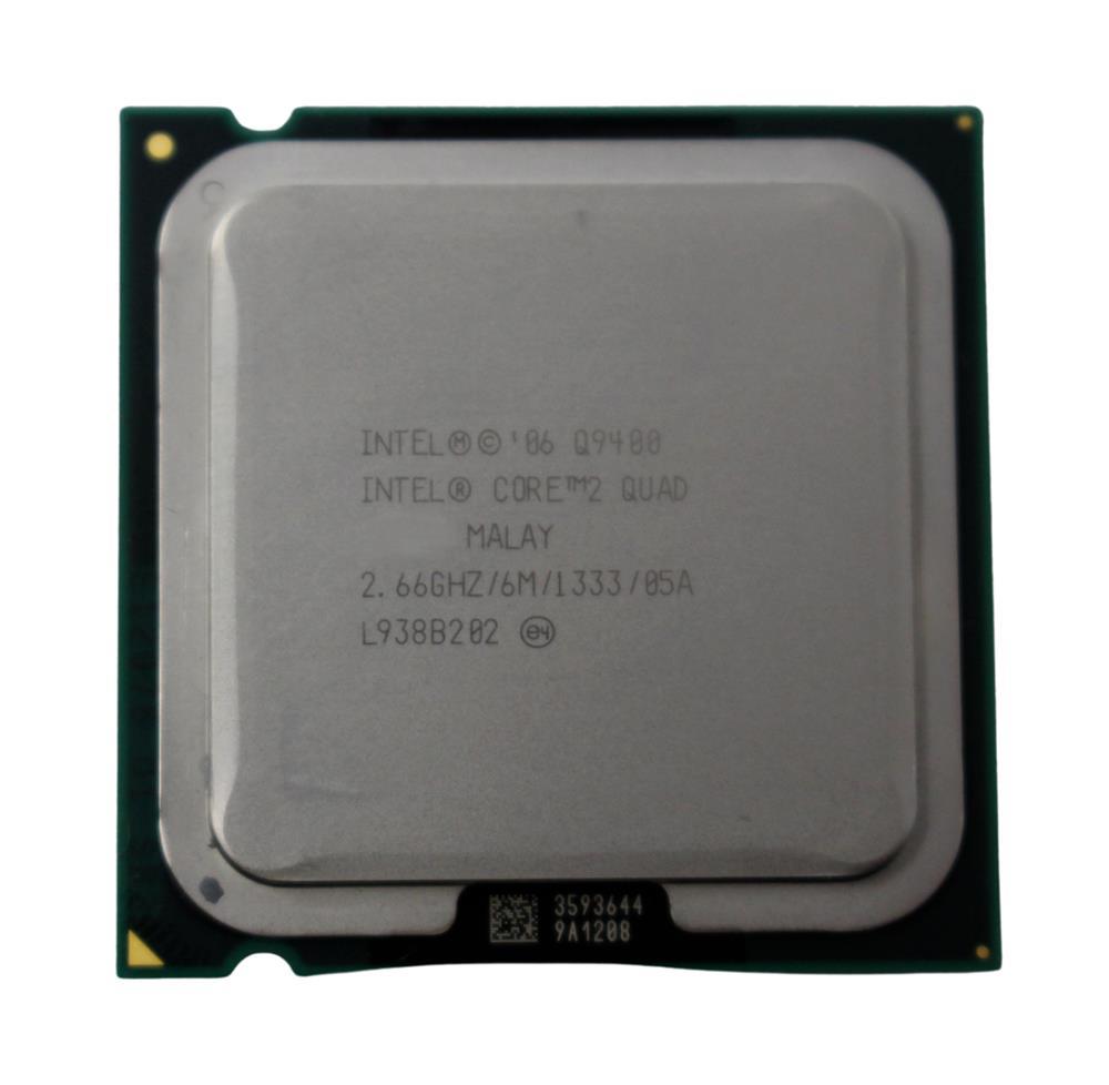 517495-L21 HP 2.66GHz 1333MHz FSB 6MB L2 Cache Intel Core 2 Quad Q9400 Processor Upgrade for ProLiant ML310 G5p Server