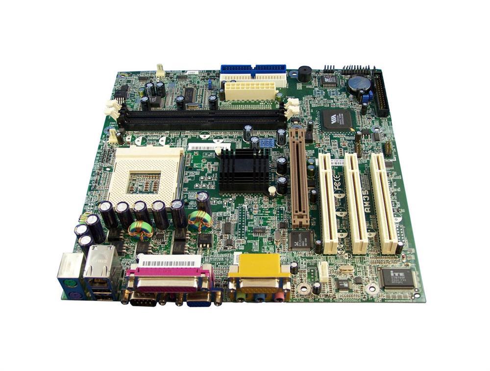 5187-2614 HP Socket A VIA KM266/ VIA VT8233A Chipset AMD Athlon/ AMD Athlon XP/ AMD Duron Processors Support DDR 2x DIMM ATA-100/66/33 Micro-ATX Motherboard (Refurbished)