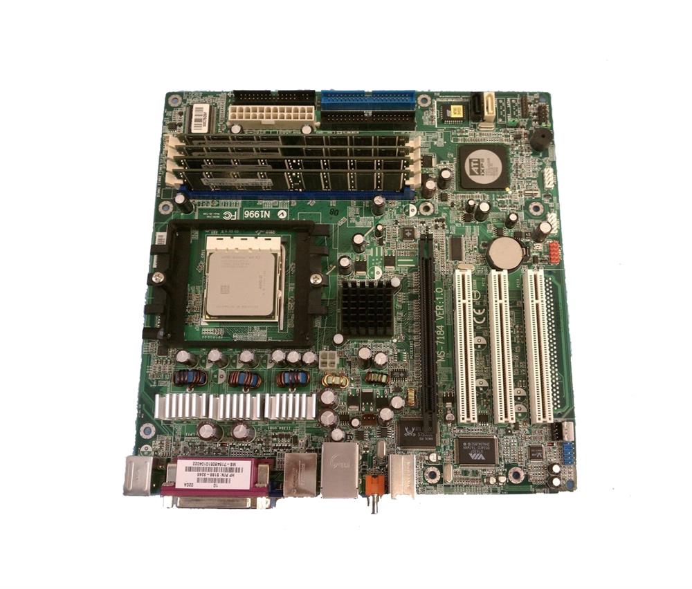 5188-3246 HP System Board (MotherBoard) for Pavilion Home PCs Notebook PC (Refurbished)