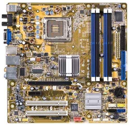 5188-6733 HP System Board (MotherBoard) Leonite-GL8E PCI-Express X16 Slot Socket-775 (Refurbished)