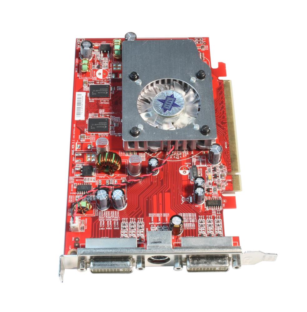 5188-6747 HP MSI Radeon X1600 512MB Dual DVI + VGA Adapter S-Video PCI-Express