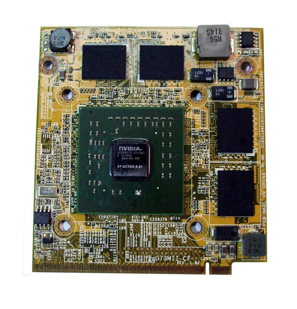 5188-7147 HP Nvidia GeForce Go7600GS PCI-Express x16 256MB 128-Bit DDR 400MHz Graphics Board