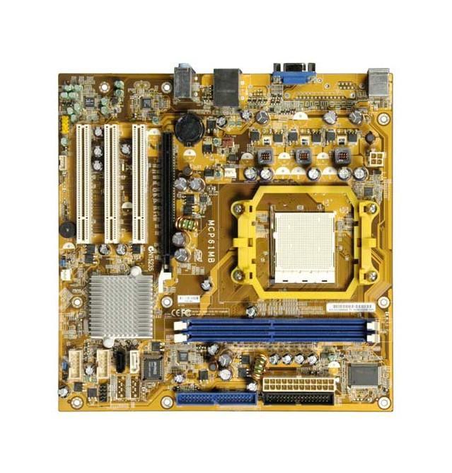 5188-8052 HP Socket AM2 AMD GeForce 6100/ nForce 420 Chipset AMD Athlon 64 X2/ Athlon 64/ AMD Sempron Processors Support DDR2 2x DIMM 2x SATA2 Micro-ATX Motherboard (Refurbished)