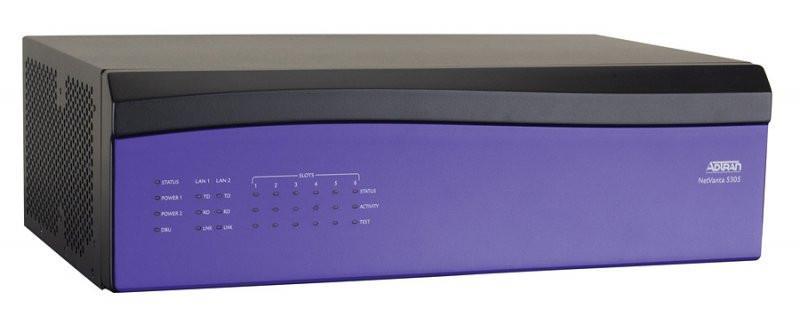 5200990G2 Adtran NetVanta 5305 Chassis - 2 Ports - 2 RJ-45 Port(s) - Management Port - 6 - 256 MB - 3U - (Refurbished)