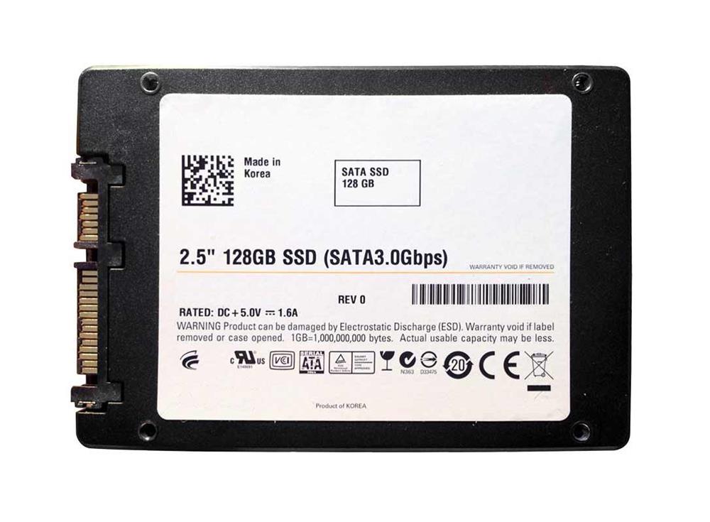 538899-012 HP 128GB SATA 2.5-inch Internal Solid State Drive (SSD)