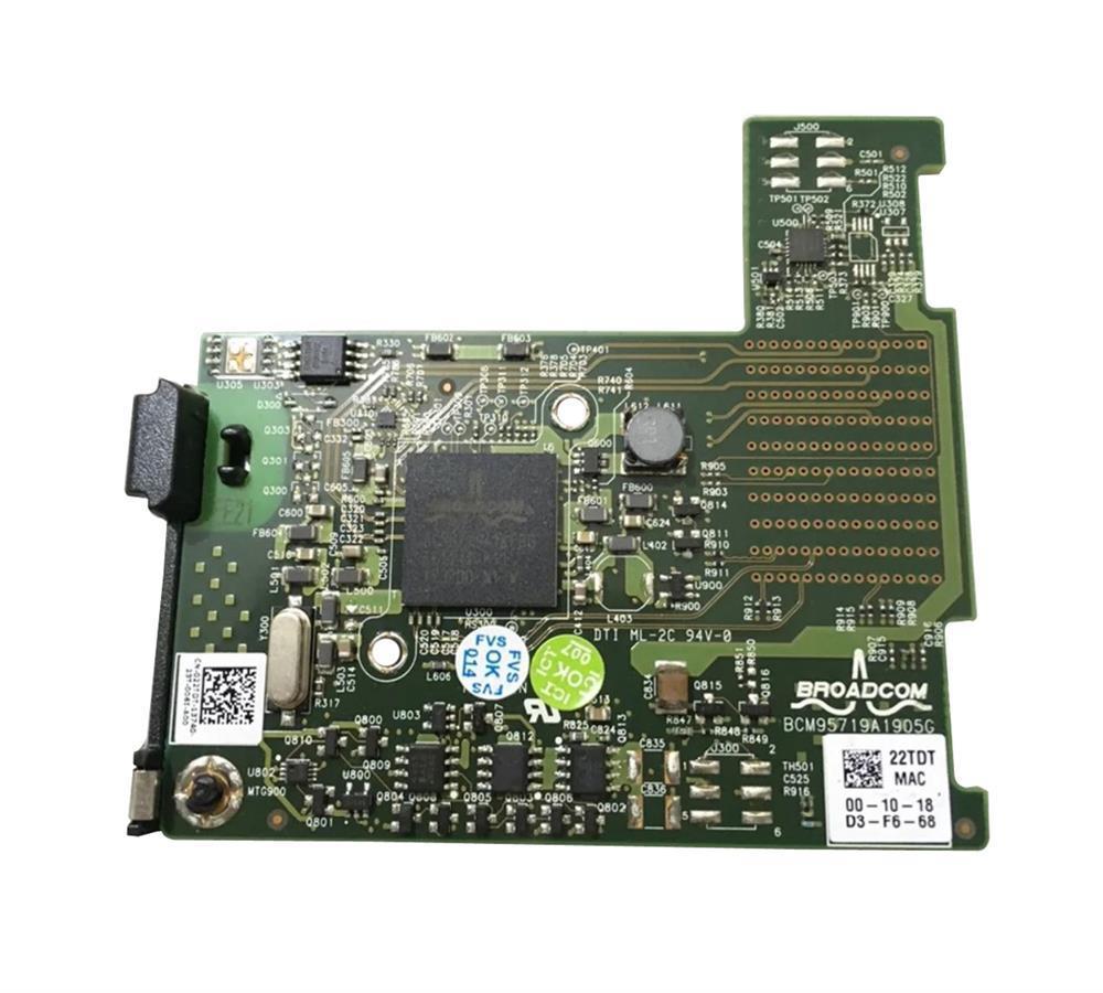 540-BBHX Dell Broadcom 5719 Quad-Ports 1Gbps Network Interface Card Low Profile