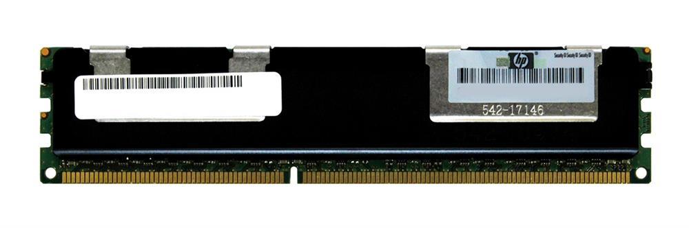 542-18674 HP 4GB PC3-10600 DDR3-1333MHz ECC Registered CL9 240-Pin DIMM Memory Module