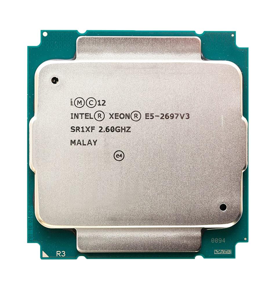 5462-AC1-ASDE Lenovo 2.60GHz 9.60GT/s QPI 35MB L3 Cache Intel Xeon E5-2697 v3 14 Core Socket LGA2011 Processor Upgrade