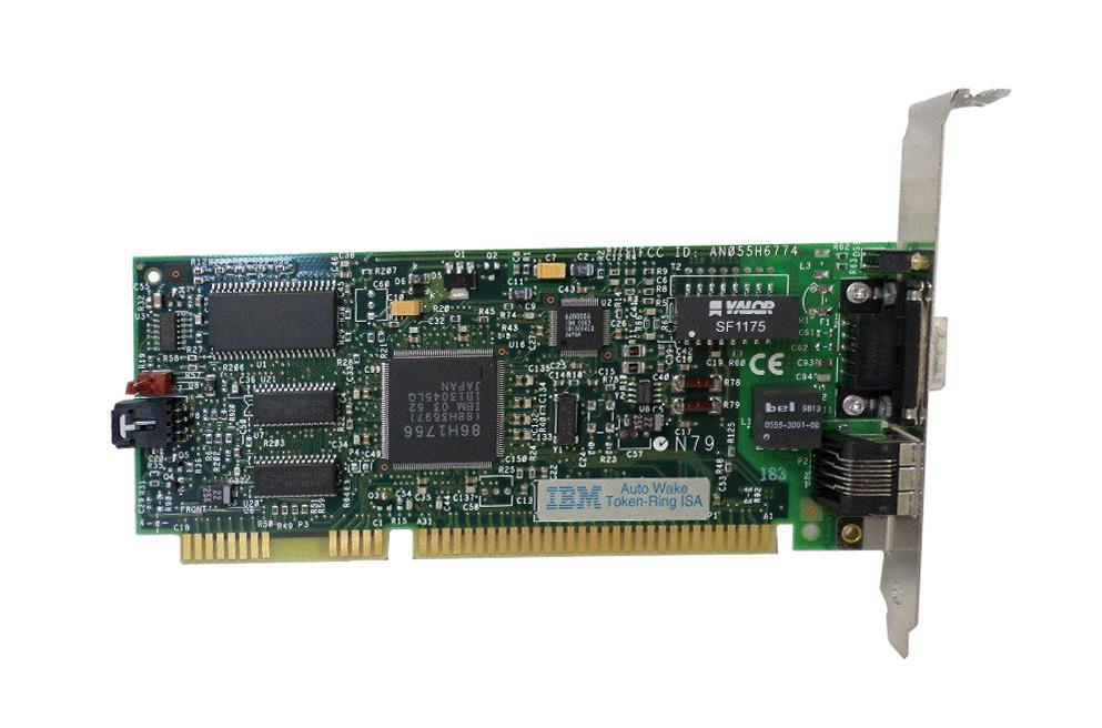 55H6774 IBM Single-Port RJ-45 16Mbps 16/4 Token Ring PCI ISA Network Adapter with Auto-Wake