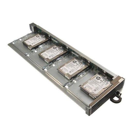 5697-1764 HPE 4 x 450GB 10000RPM SAS 6Gbps 2.5-inch Internal Hard Drive with Magazine for 3Par Storeserv 10000