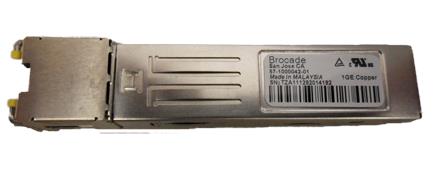 57-1000046-01 Brocade 8Gbps 1000Base-X Shortwave Length Single-mode Fiber 150m 850nm LC Connector SFP (mini-GBIC) Transceiver Module