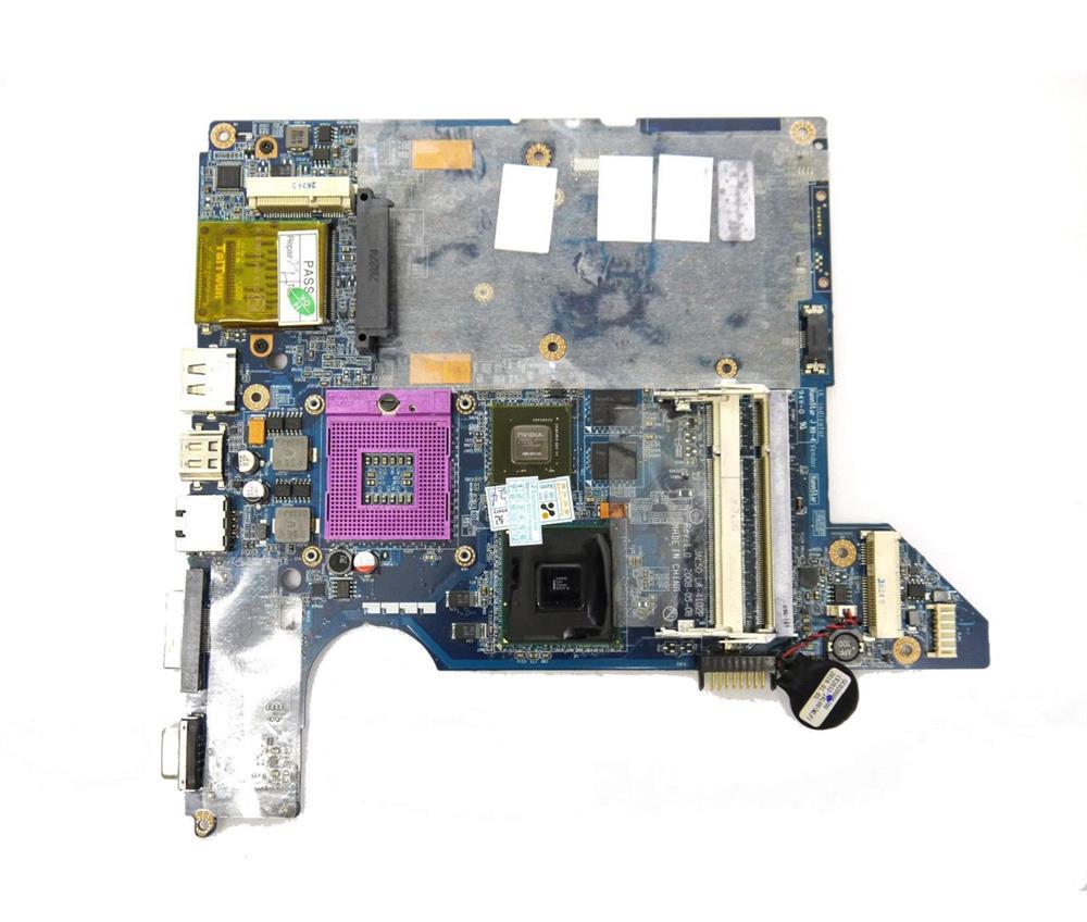 572951-001 HP System Board (MotherBoard) PM45 Chipset 512MB Graphics Memory for DV4 Series Notebook PC (Refurbished)