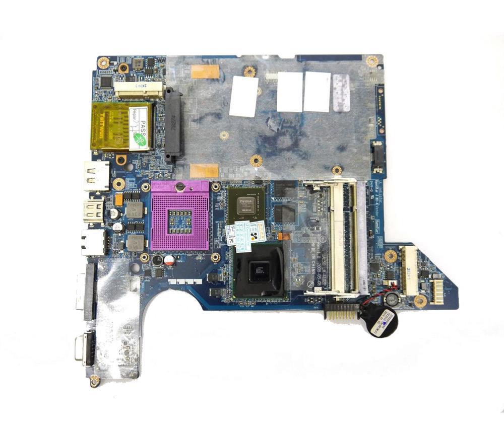 574065-001 HP System Board (MotherBoard) PM45 Chipset 512MB Graphics Memory for DV4 Series Notebook PC (Refurbished)