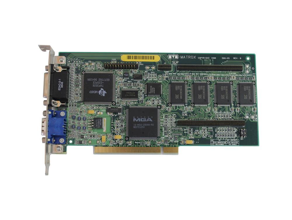 590-05 Matrox 4MB PCI Video Graphics Card