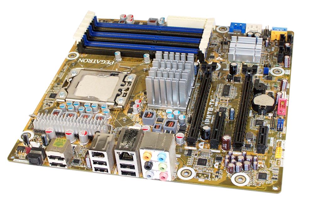 594415-001 HP System Board (Motherboard) Socket LGA1366 Truckee UL8E Pegatron IPMTB-TK for HP Pavilion Elite Desktop PC (Refurbished)