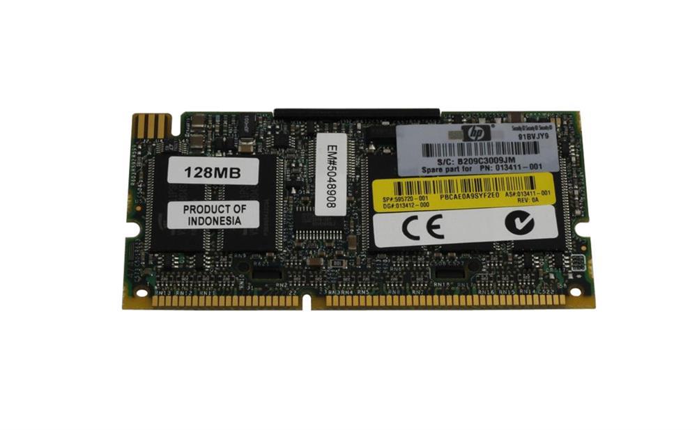595720-001 HP 128MB DDR Smart Array BBWC Cache Module