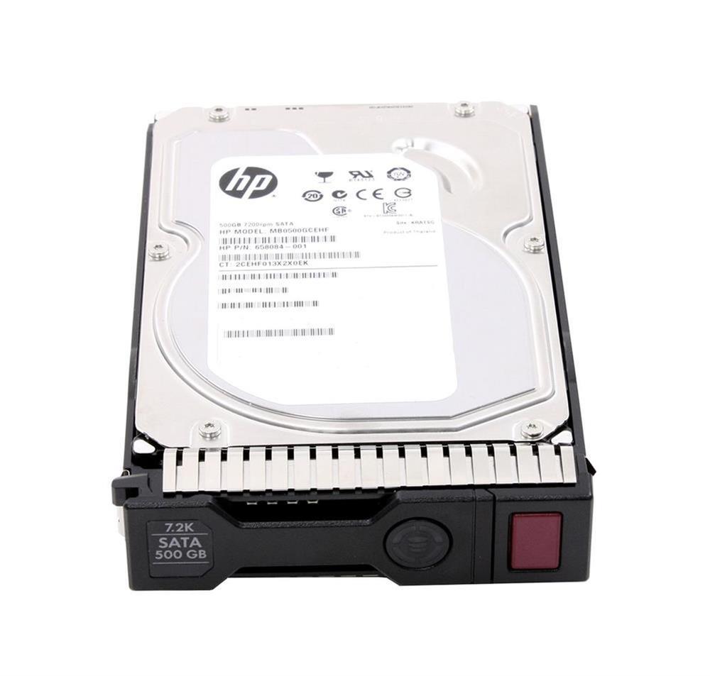 599690-001 HP 500GB 7200RPM SATA 3Gbps Hot Swap 3.5-inch Internal Hard Drive