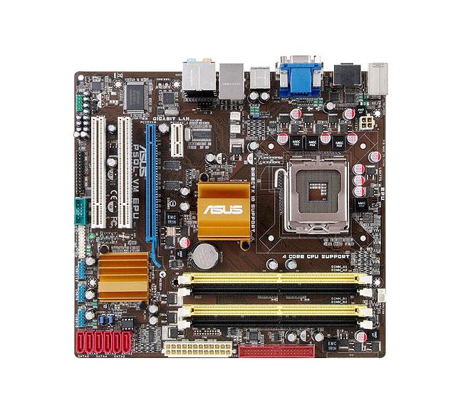 60-MIB8Q3-A02 ASUS P5QL-VM EPU Socket LGA 775 Intel G43 + ICH10 Chipset Core 2 Quad/ Core 2 Extreme/ Core 2 Duo/ Pentium Dual-Core Processors Support DDR2 4x DIMM 6x SATA 3.0Gb/s uATX Motherboard (Refurbished)