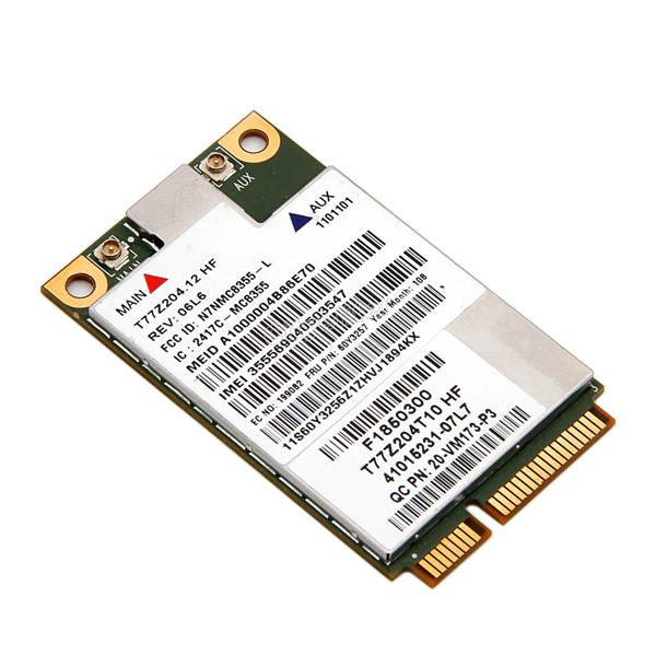 60Y3257 IBM Lenovo GOBI 3000 mini-PCI Express HSPA+ WWAN Card for ThinkPad