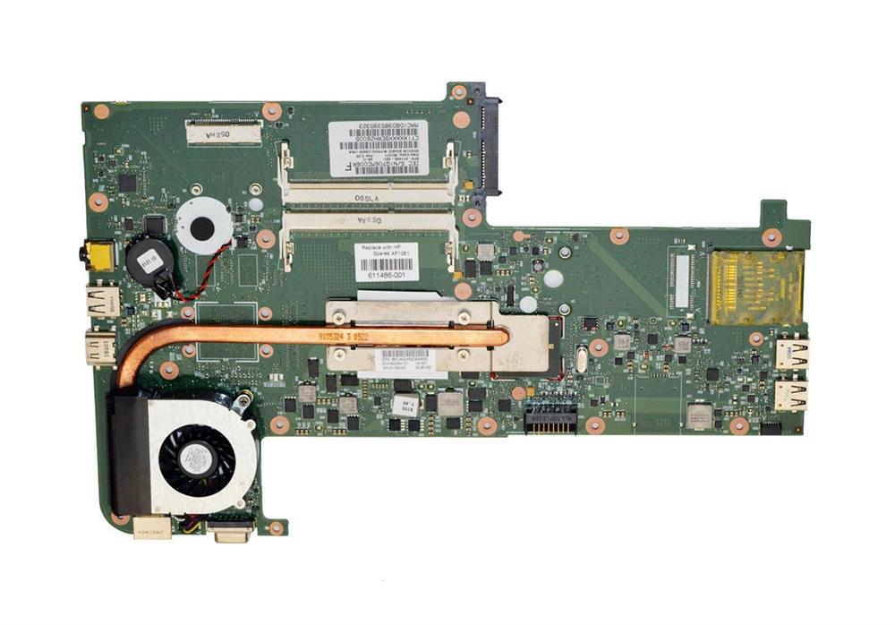 616625-001 HP System Board (Motherboard) for TouchSmart Tm2-2100 (Refurbished)