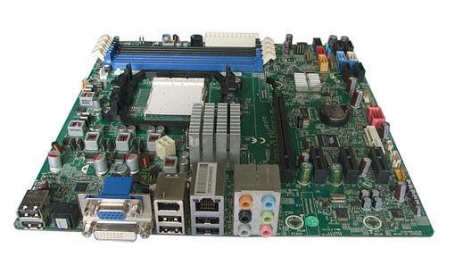 618937-002 HP Socket AM2+/AM3 AMD 785G Chipset AMD Phenom II X4/ Phenom II X3/ AMD Athlon II X4/ Athlon II X3/ Athlon II X2 Processors Support DDR3 4x DIMM SATA Micro-ATX Motherboard (Refurbished)