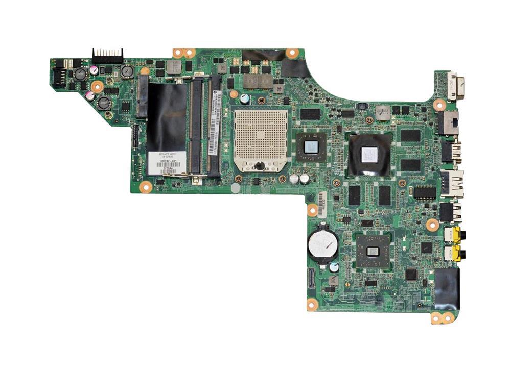 631081-001 HP System Board (Motherboard) for Pavilion DV6 DV6T Laptop (Refurbished)