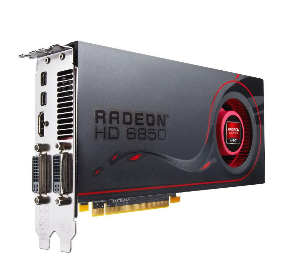 633895-001 HP AMD Radeon HD6850 1GB GDDR5 HDMI / 2x Mini HDMI Dual DVI PCI-Express 2.0 Video Graphics Card