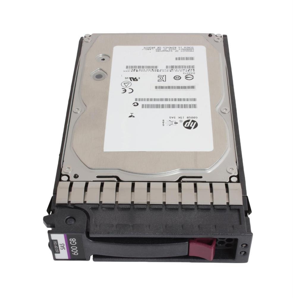 652617-002 HP 600GB 15000RPM SAS 6Gbps Dual Port Hot Swap 3.5-inch Internal Hard Drive