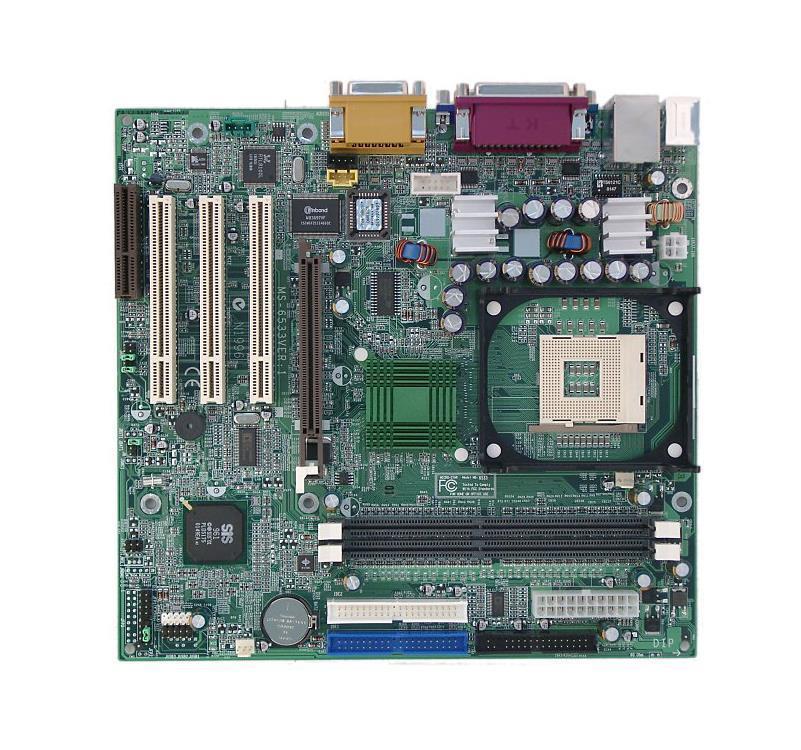 6533E-120 MSI Socket 478 Intel SiS651 Chipset Intel Pentium 4 Processors Support Micro-ATX Motherboard (Refurbished)
