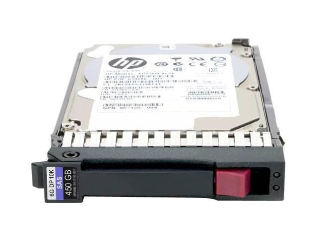 653956-001-SC HP 450GB 10000RPM SAS 6Gbps 2.5-inch Internal Hard Drive with Smart Carrier for G8 and G9 Server Systems