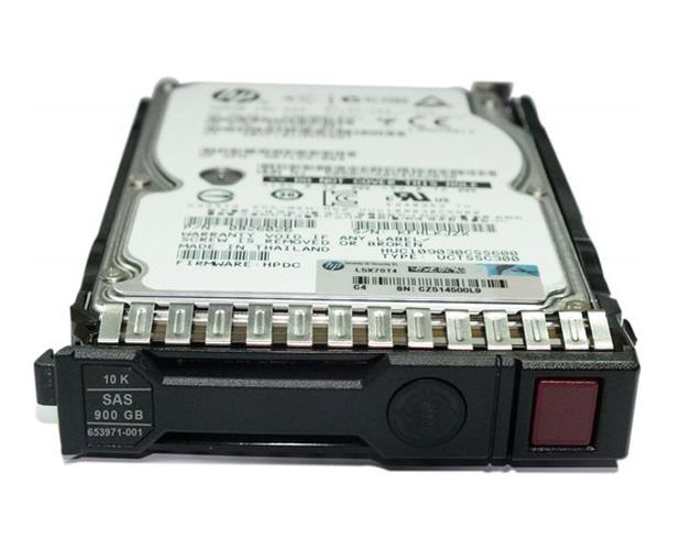 653971-001 HP 900GB 10000RPM SAS 6Gbps Dual Port Hot Swap 2.5-inch Internal Hard Drive