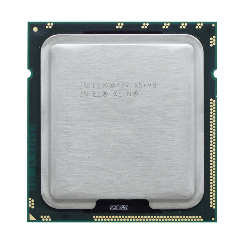 654776-B21-RF Intel Xeon X5690 6-Core 3.46GHz 6.40GT/s QPI 12MB L3 Cache Socket LGA1366 Processor