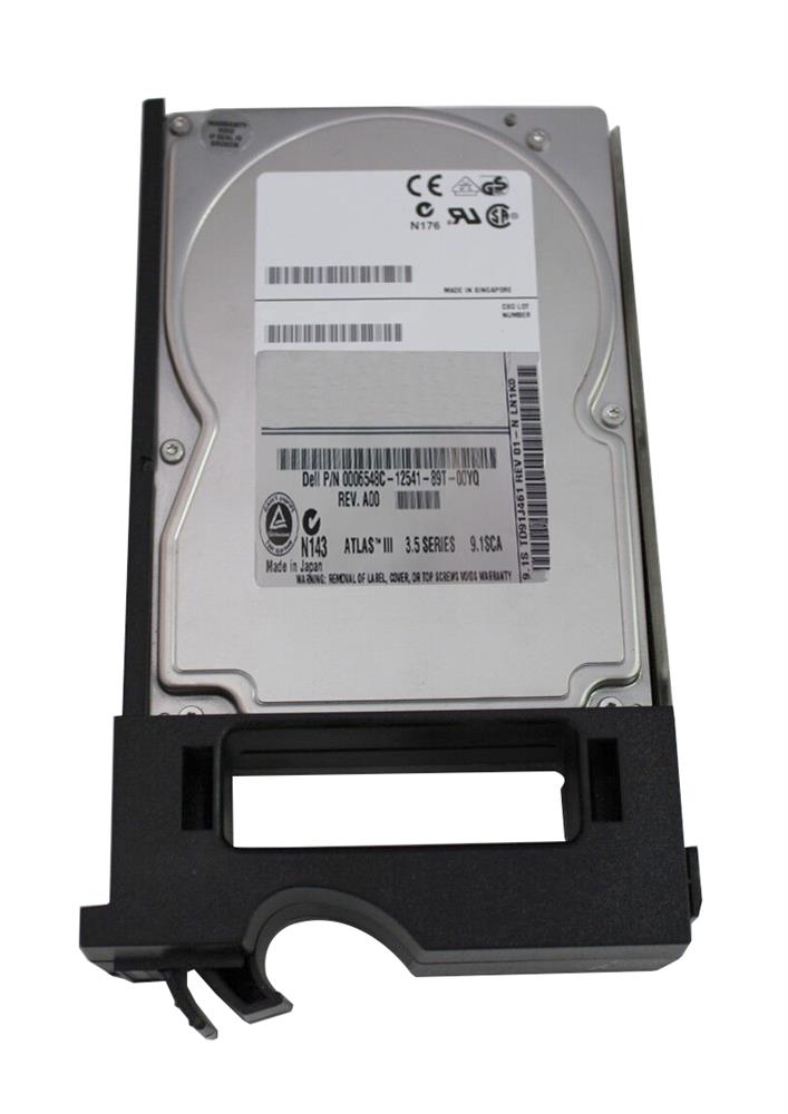 6548C Dell 9.1GB 7200RPM Ultra2 Wide SCSI 80-Pin 1MB Cache 3.5-inch Internal Hard Drive