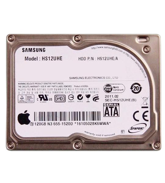 655-1520D Apple 120GB 4200RPM SATA 1.5Gbps 16MB Cache 1.8-inch Internal Hard Drive