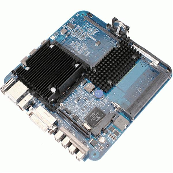 661-3915 Apple 1.66GHz 2MB L2 Cache 667MHz FSB Intel GMA950 AirPort Extreme 802.11b/g Logic Board (Refurbished)