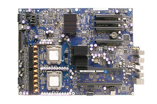 661-4307 Apple 8-Core 8 x DDR2-667MHz PC2-5300 SDRAM DIMM PCI Express x16 SATA 3.0 Gbps Logic Board (Refurbished)