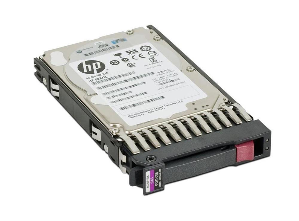 666355-004-SC HP 900GB 10000RPM SAS 6Gbps Dual Port Hot Swap 2.5-inch Internal Hard Drive with Smart Carrier