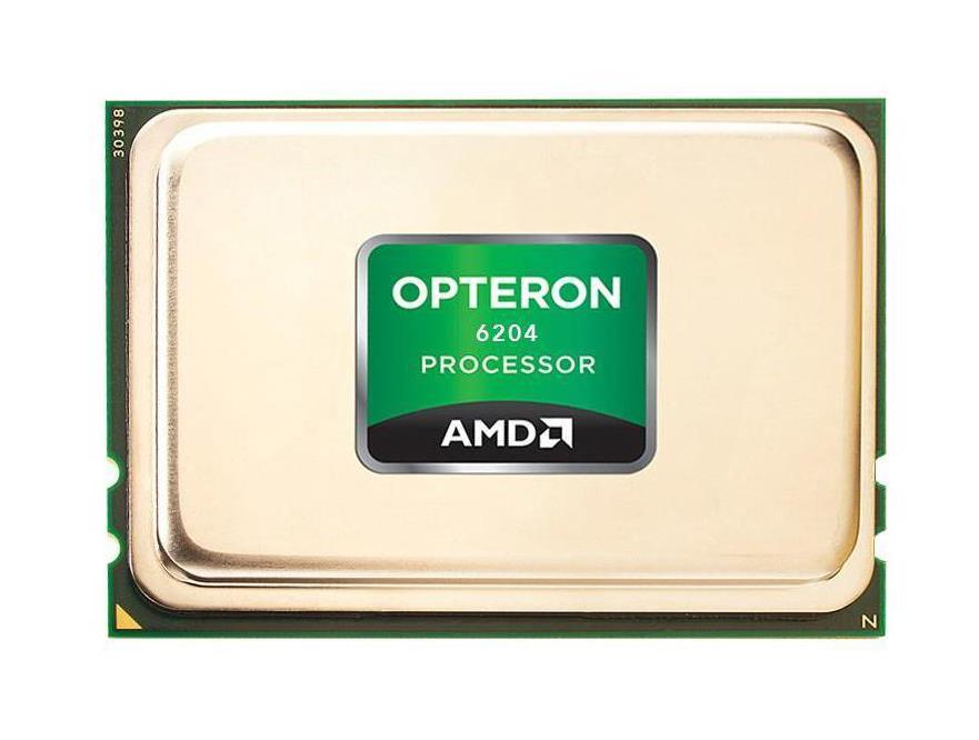 686869L21 HP 3.30GHz 16MB L3 Cache Socket G34 AMD Opteron 6204 Quad-Core Processor Upgrade